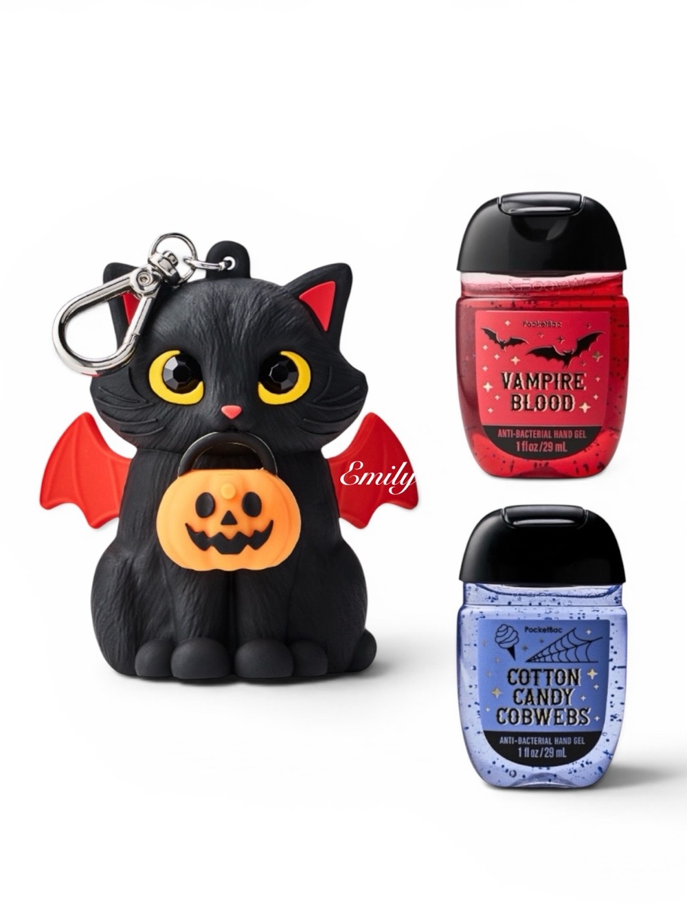 Bath & Body Works Black Cat Light-up PocketBac Holder Halloween 2026